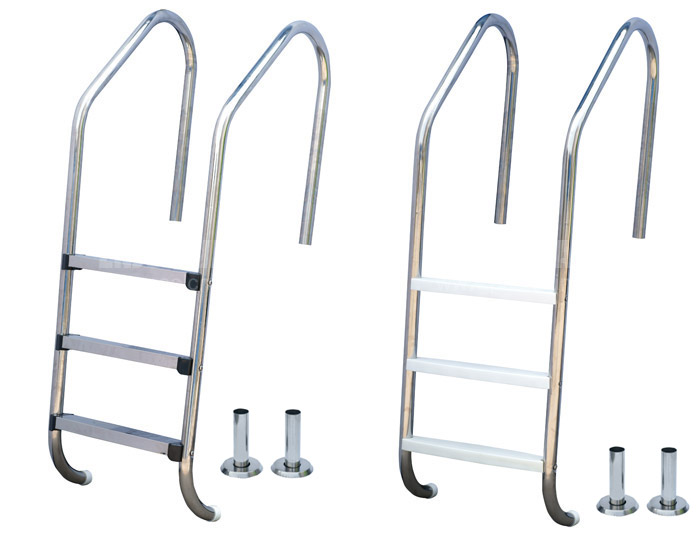 Stainless steel pool ladders